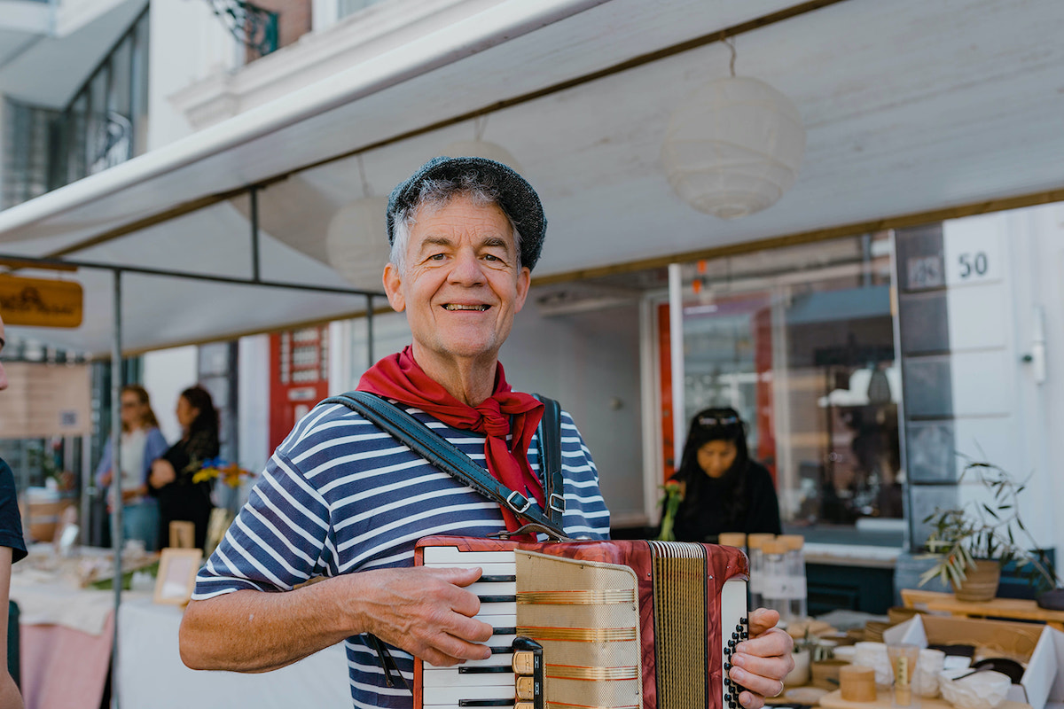 Le Marie Marché Franse markt in Den Haag