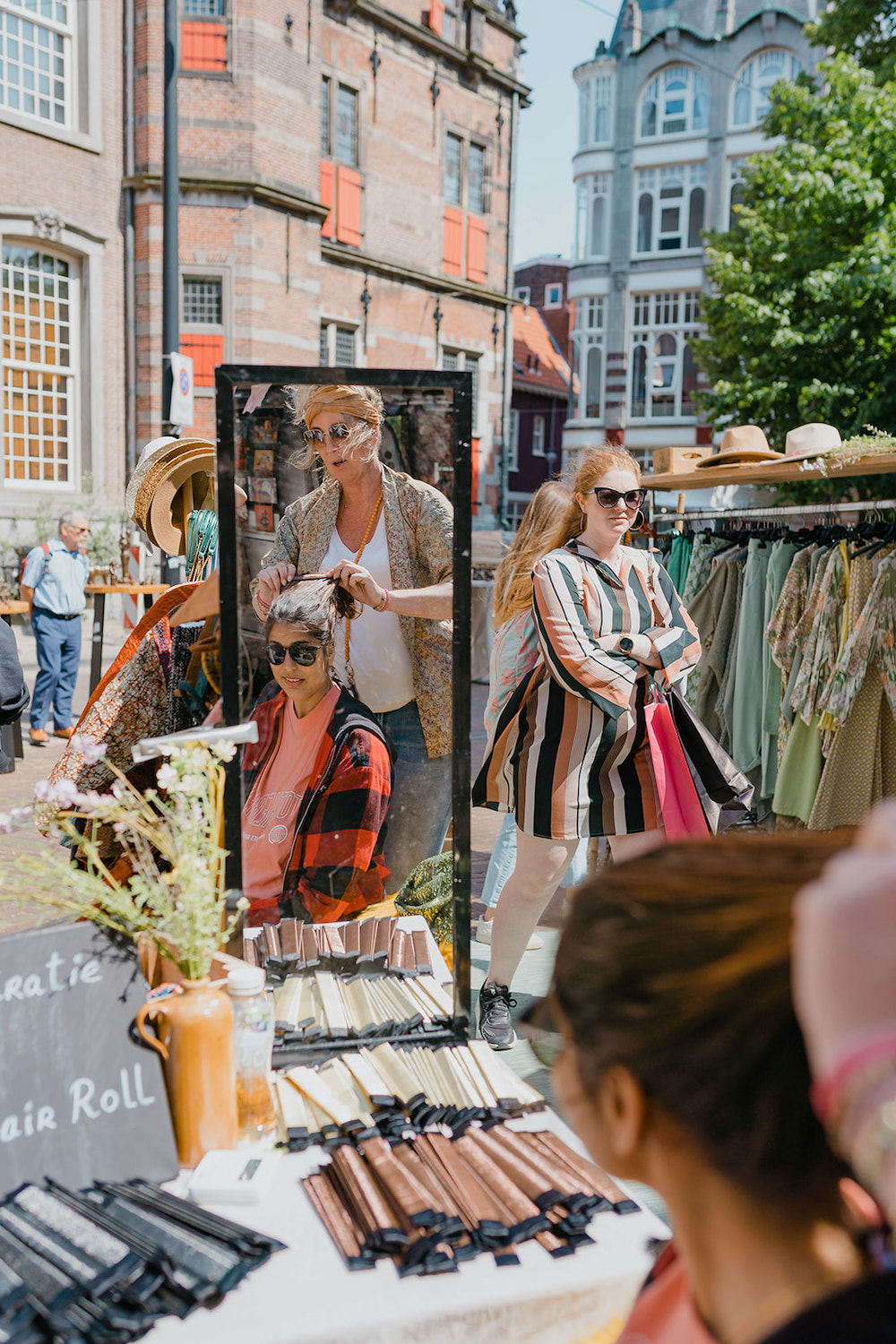 Le Marie Marché Franse markt in Den Haag