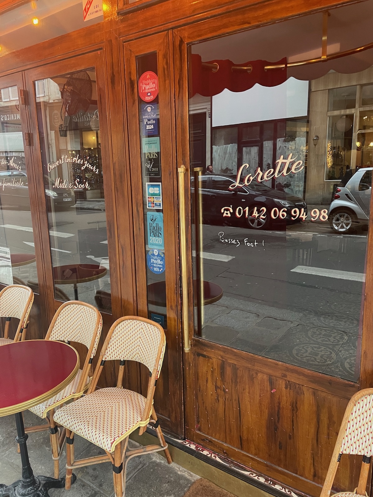 bistro Lorette in Parijs