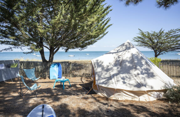 camping Huttopia op eiland Noirmoutier