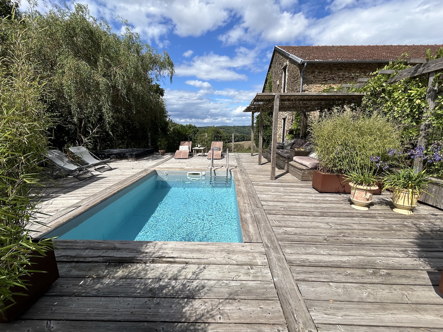 Le Veau Vert vakantiehuizen op het platteland in de Limousin met zwembad