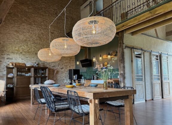 Gite La Vallée grote salon