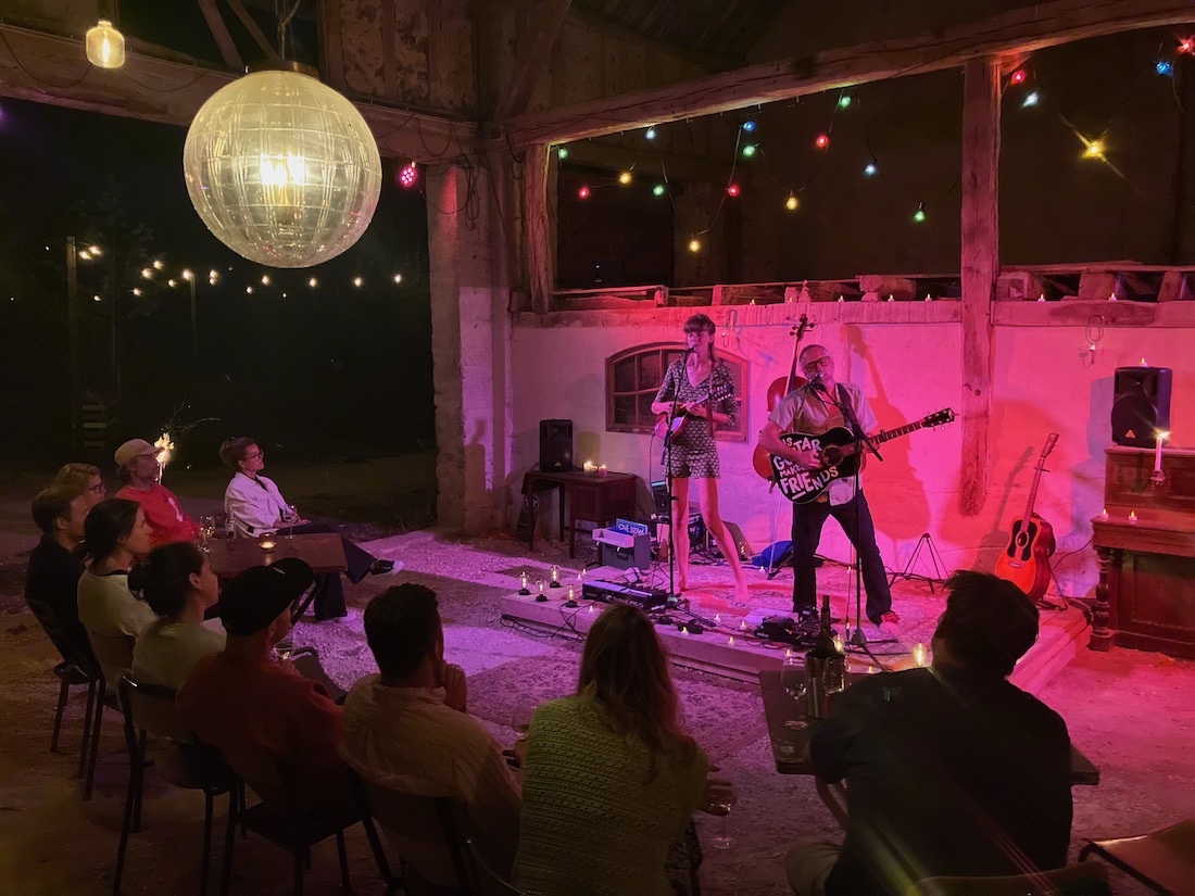 vakantiedomein in de Bourgogne met live-concerten