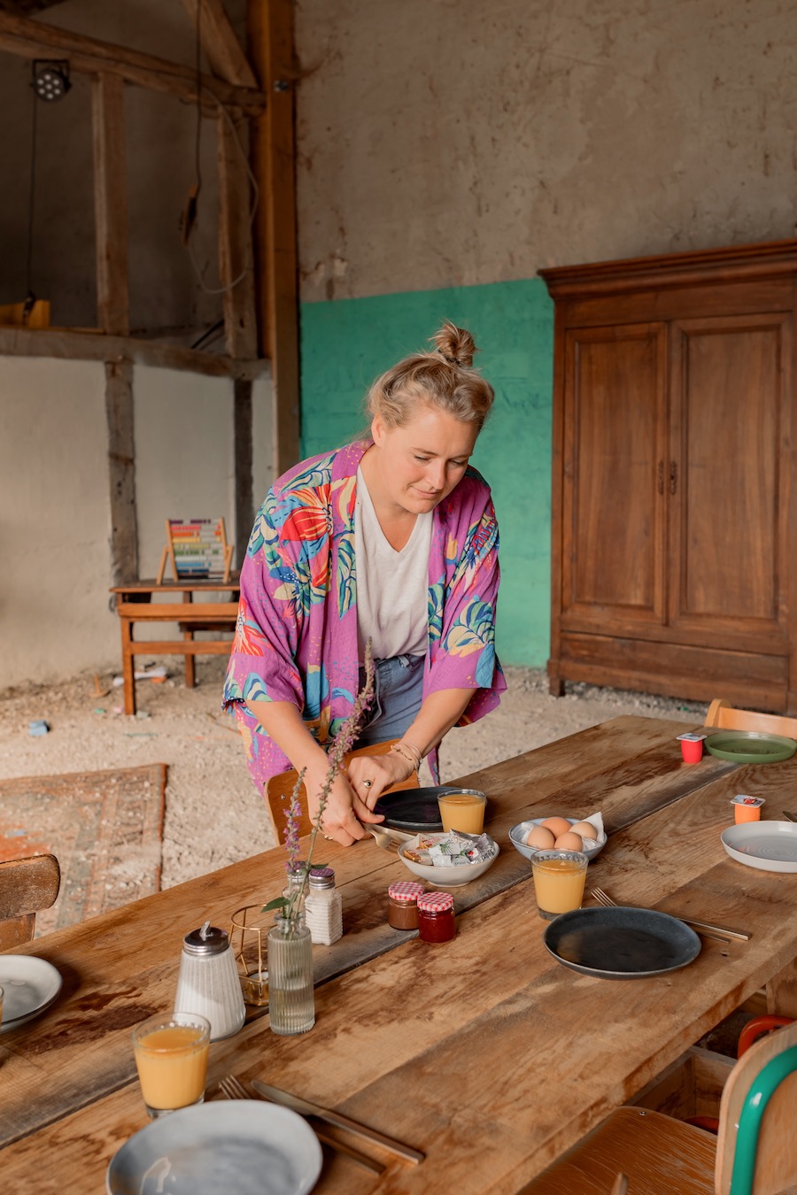 Uitgebreid ontbijt bij vakantiedomein Festilux
