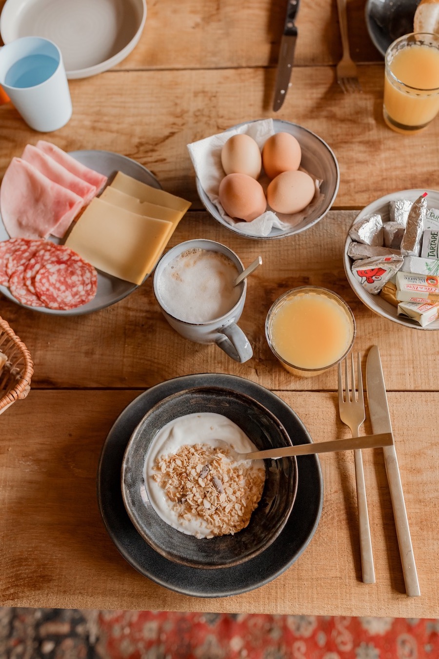 Uitgebreid ontbijt bij vakantiedomein Festilux