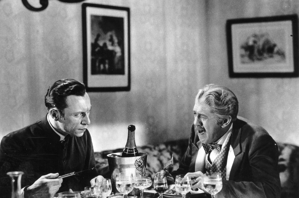 Michel Simon (Irwin Molyneux / Félix Chapel) et Louis Jouvet (Archibald Soper)