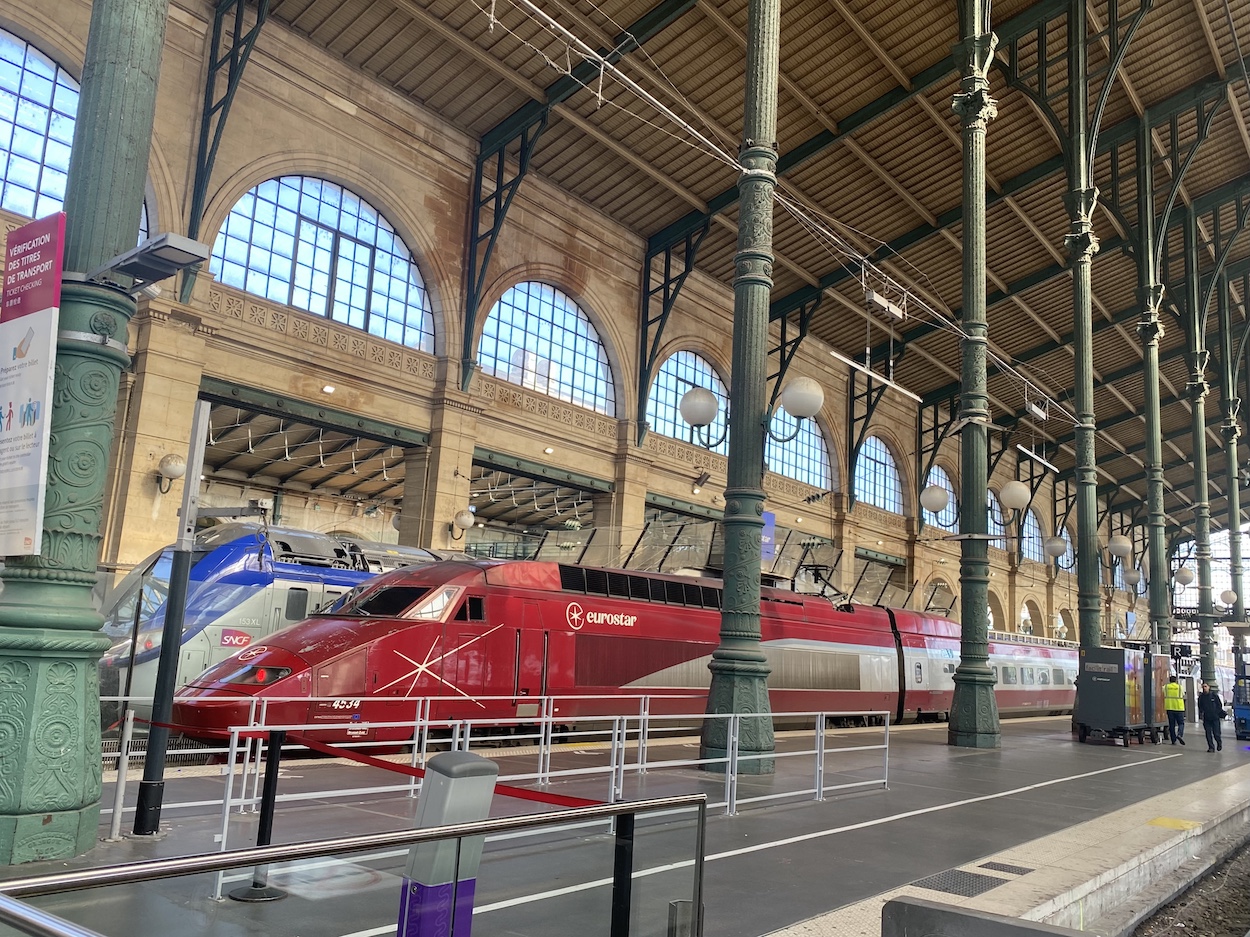 Met de trein naar Parijs - Frankrijk