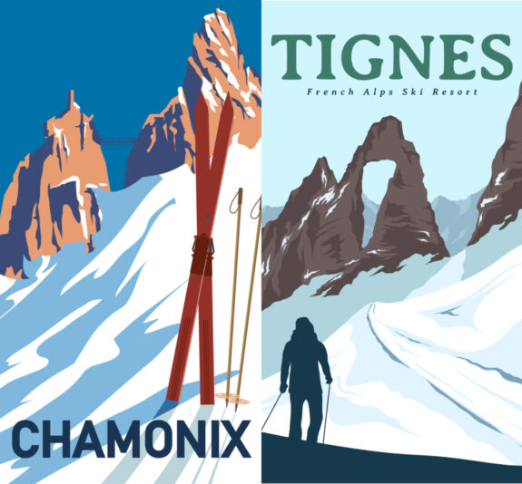 Chamonix namen Franse wintersportplaatsen