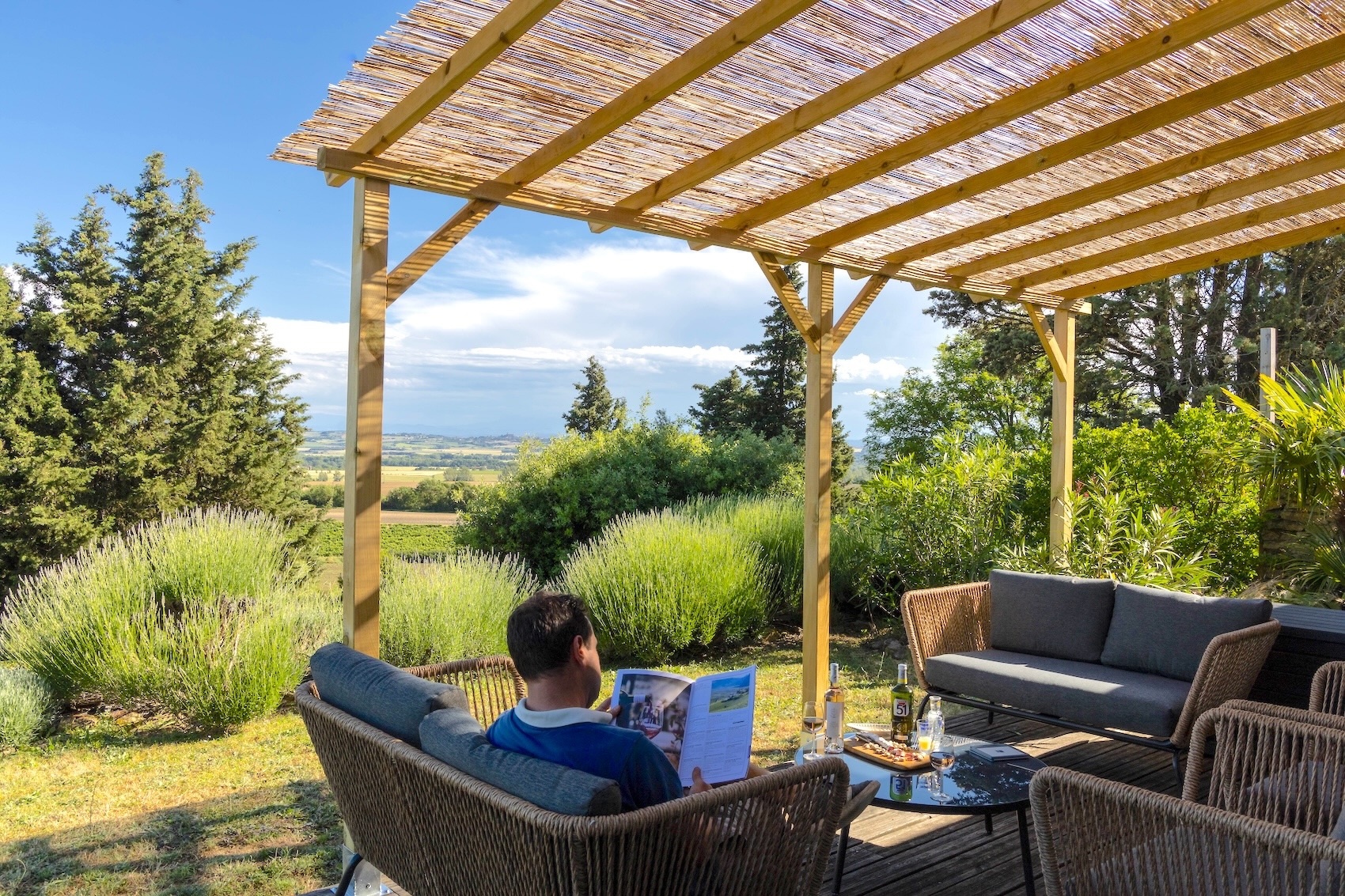 Domaine de la Bade prachtige gรฎtes op vakantiedomein in de Aude