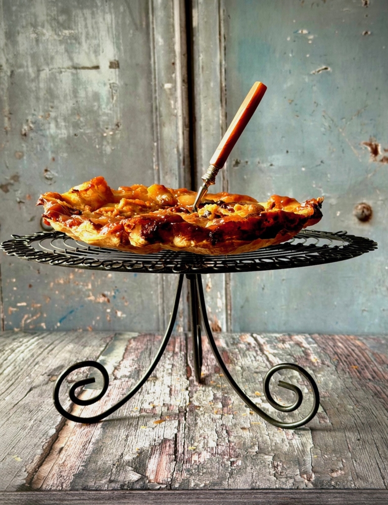 tarte tatin met appels en camembert recept