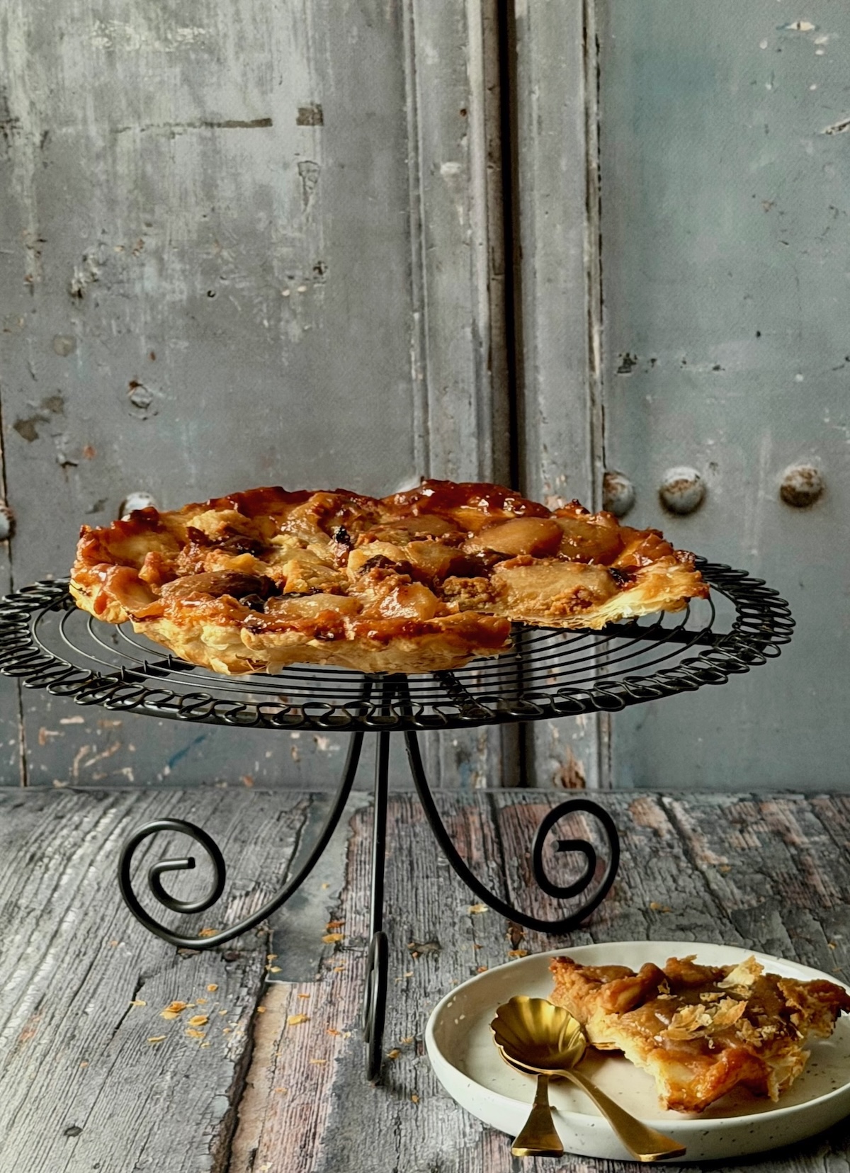 tarte tatin met appels en camembert recept