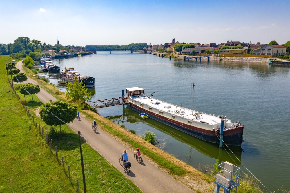 La Voie Bleue fietsroute door Oost-Frankrijk