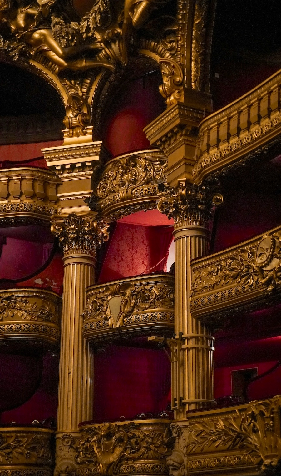 De opera in Parijs grote zaal