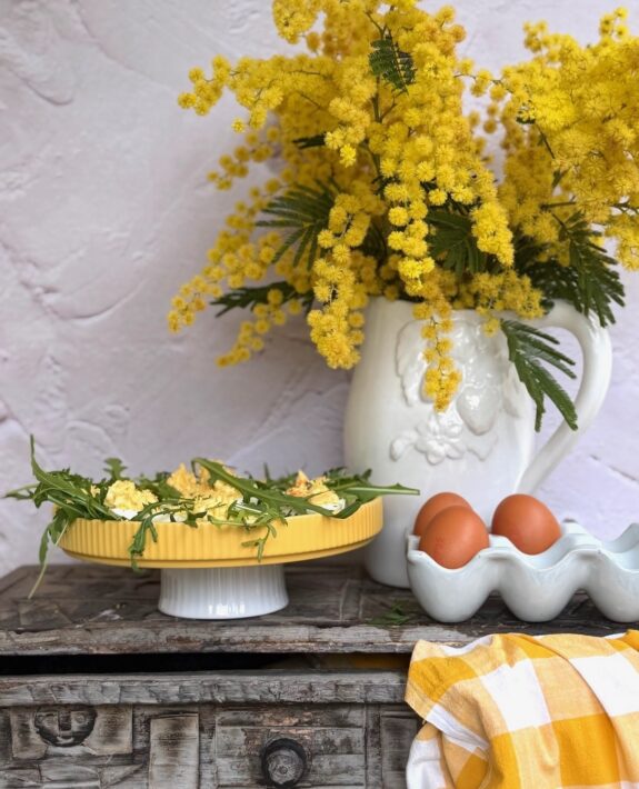 mimosa eieren Oeufs mimosa