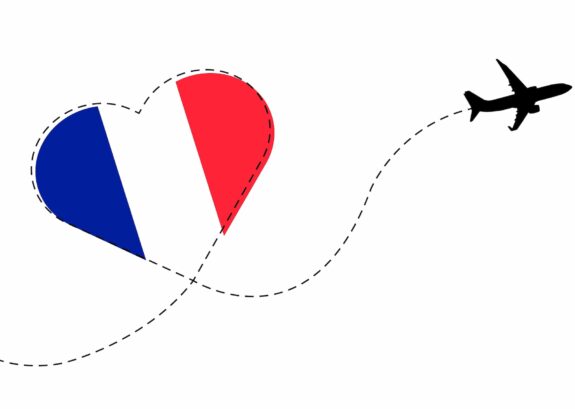 Vliegen naar Frankrijk