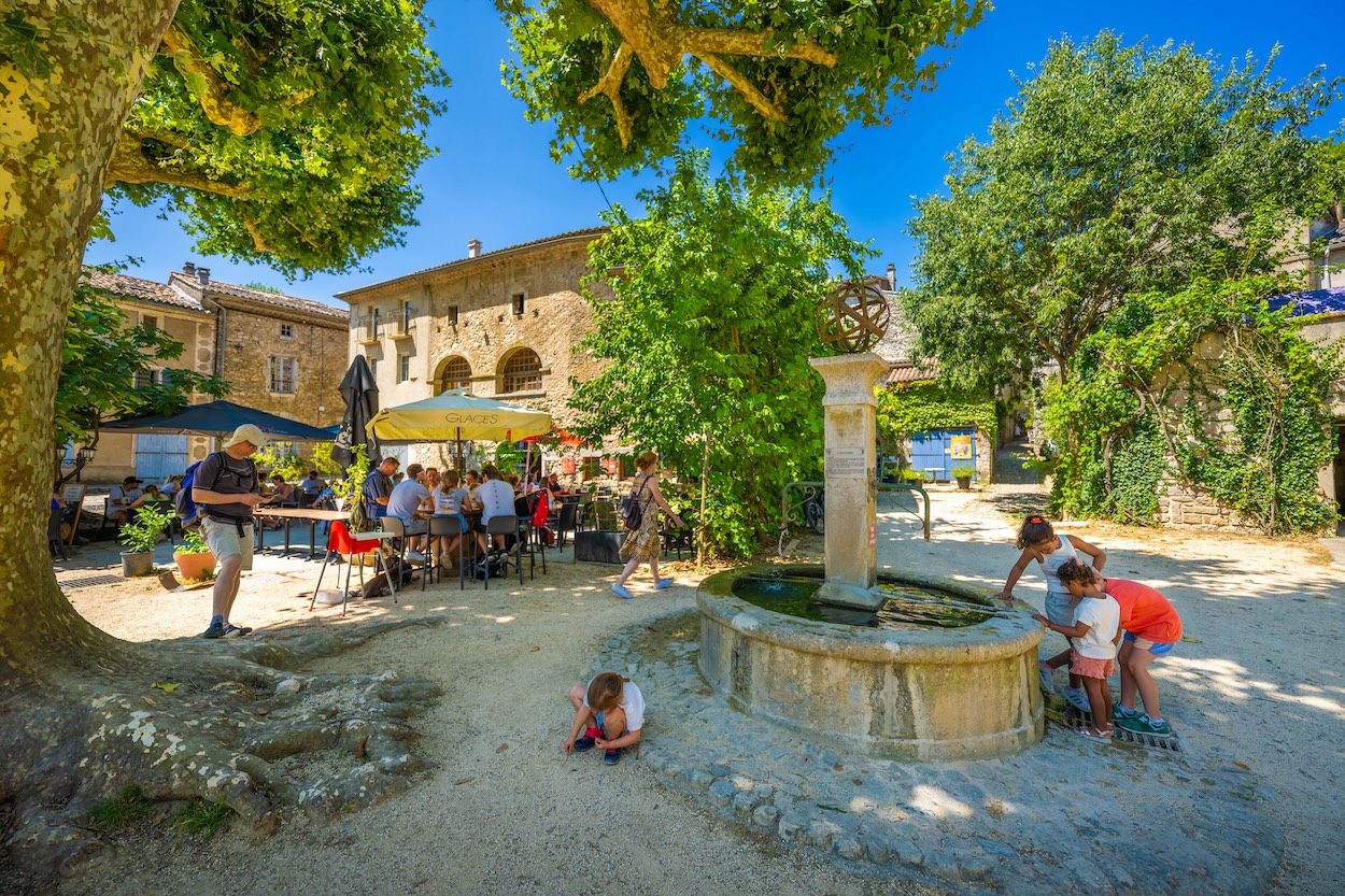 Labeaume dorpje in de Ardèche