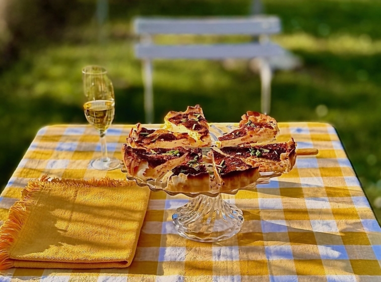 recept voor zalmquiche