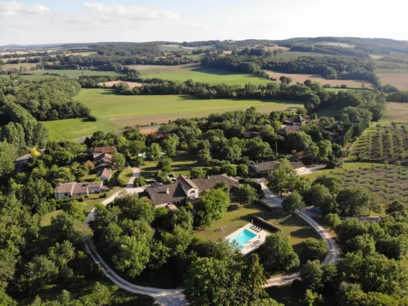 Boulède: vakantiehuizen in een privé-dorpje bij de Dordogne