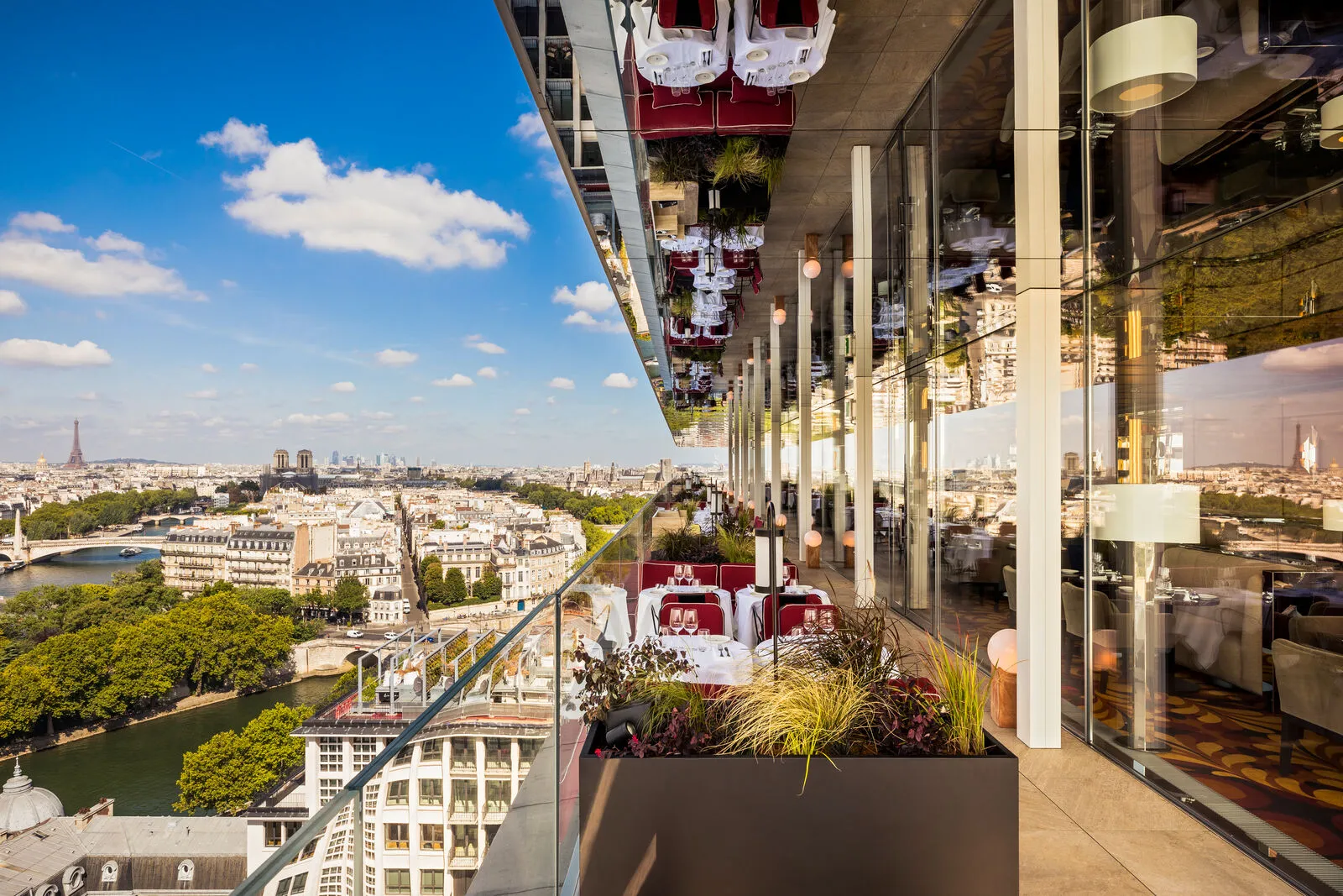 Bonnie rooftop in Parijs