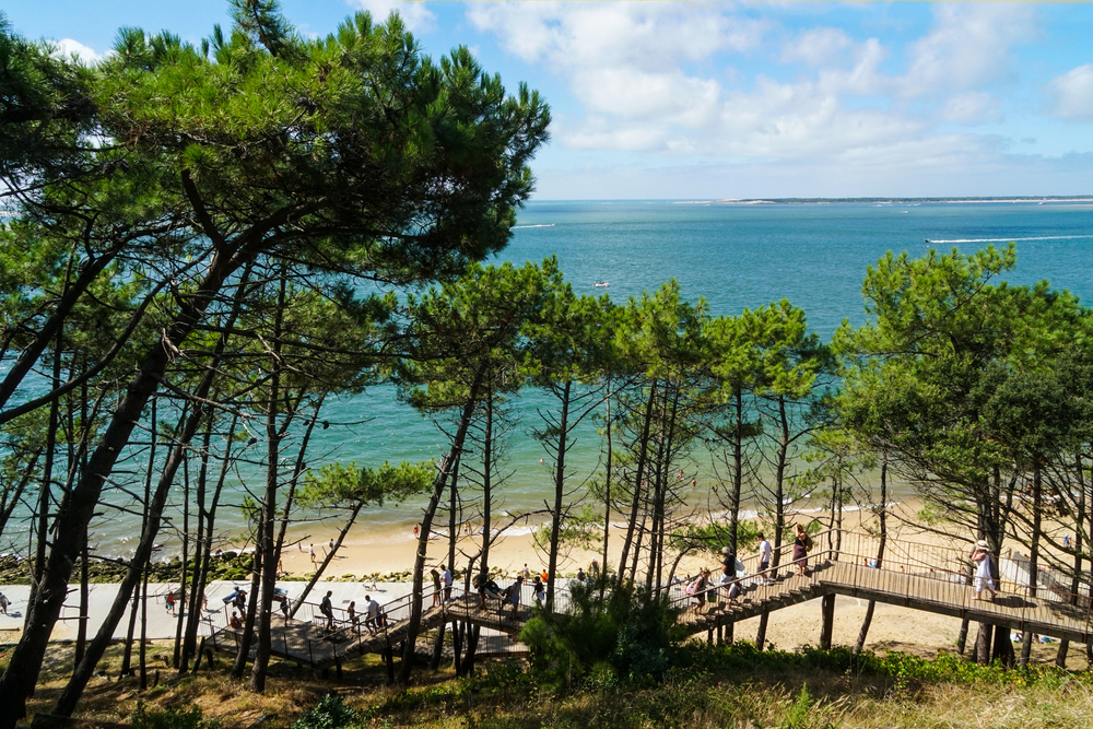 Atlantische kust Pilat in de Gironde