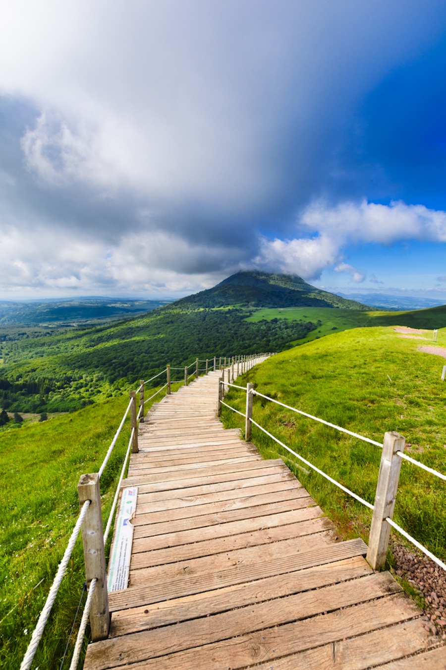 Puy de Dôme in de Auvergne
