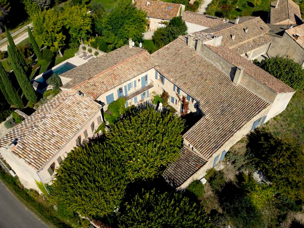 B&B La Maison Piolon luchtfoto