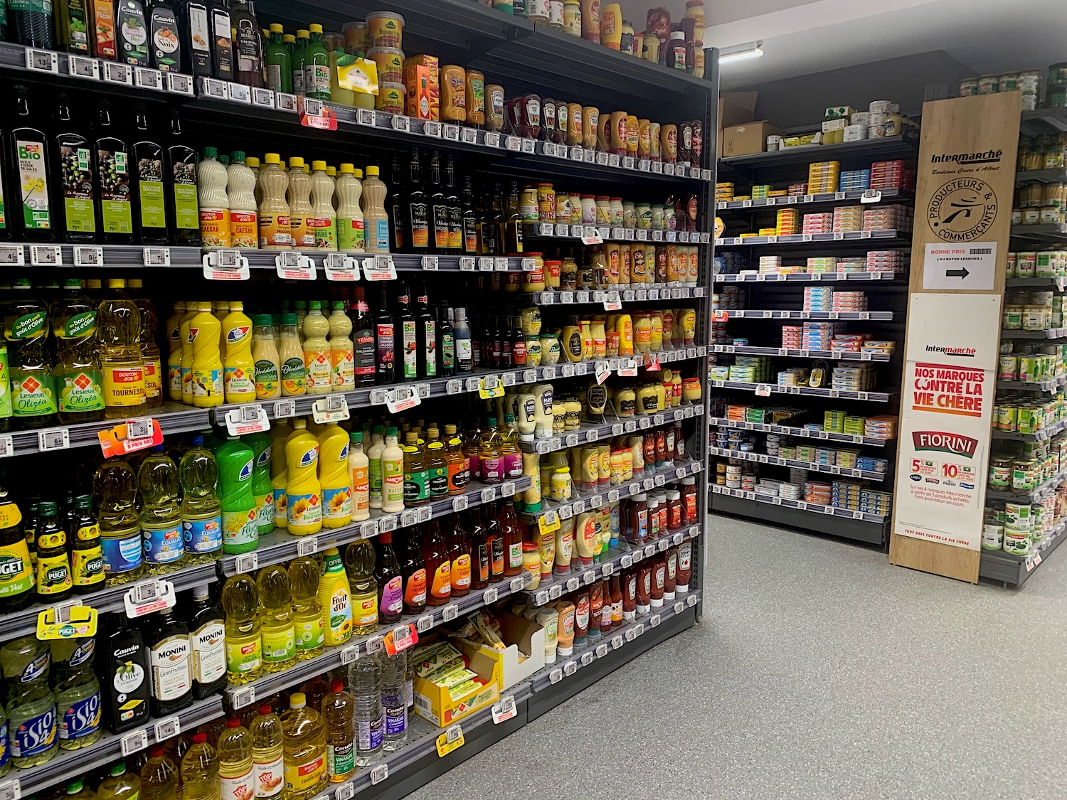 supermarkt in Frankrijk