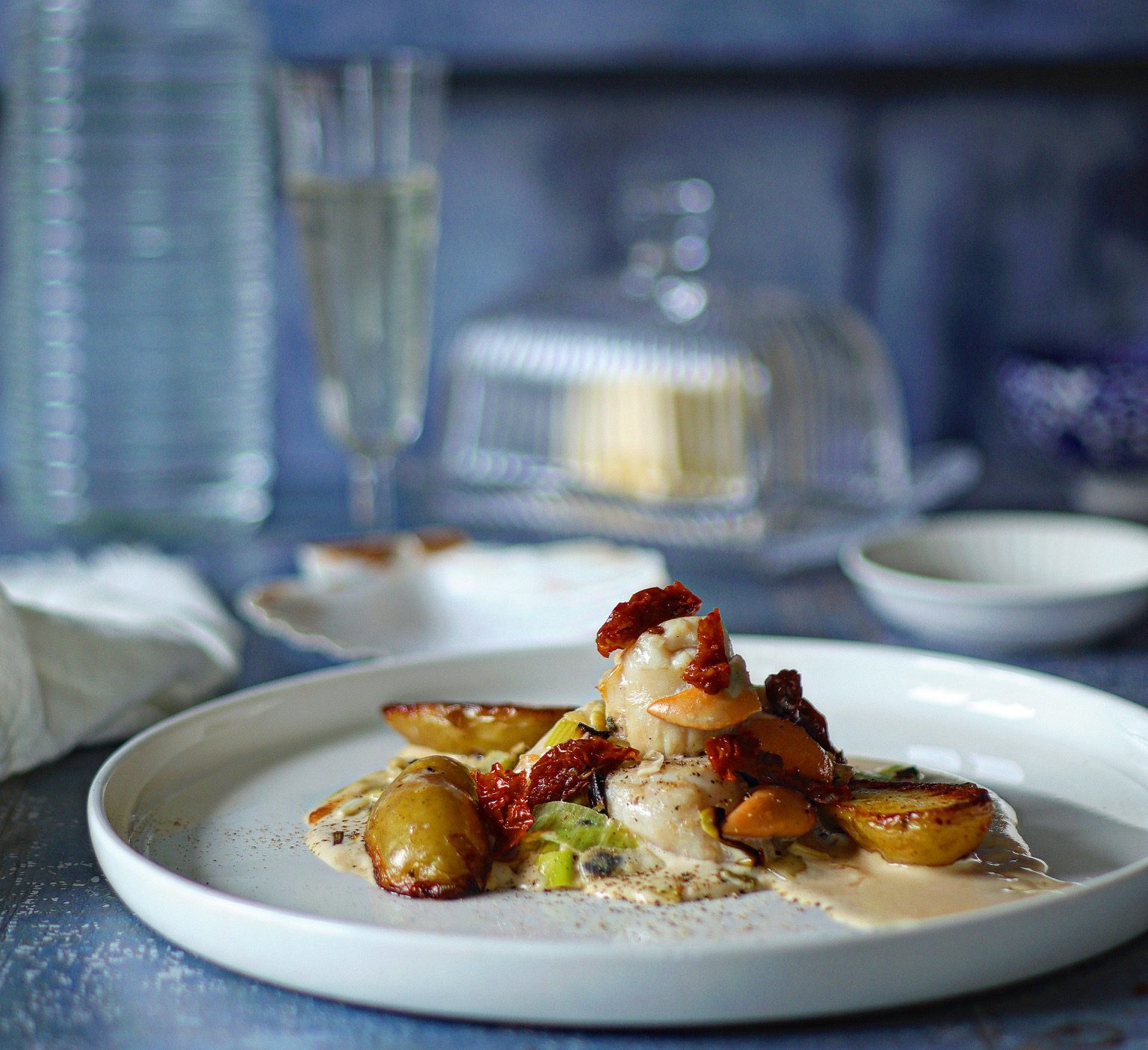 recept met coquilles saint-jacques